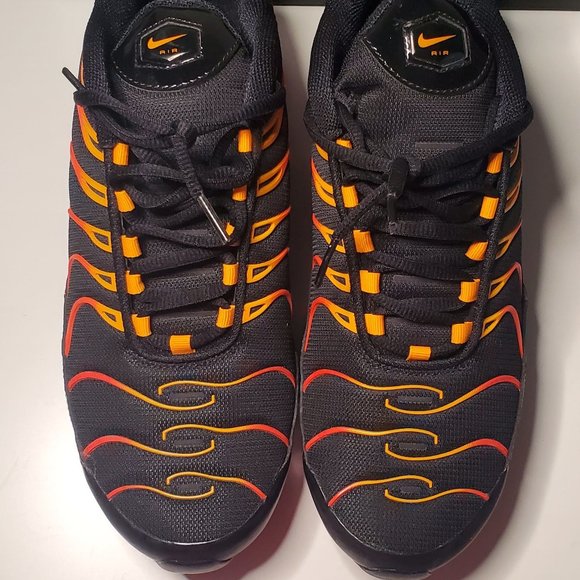 Nike Air Max 97 Plus Black Shock Orange (Men's 9.5us) - Picture 6 of 10